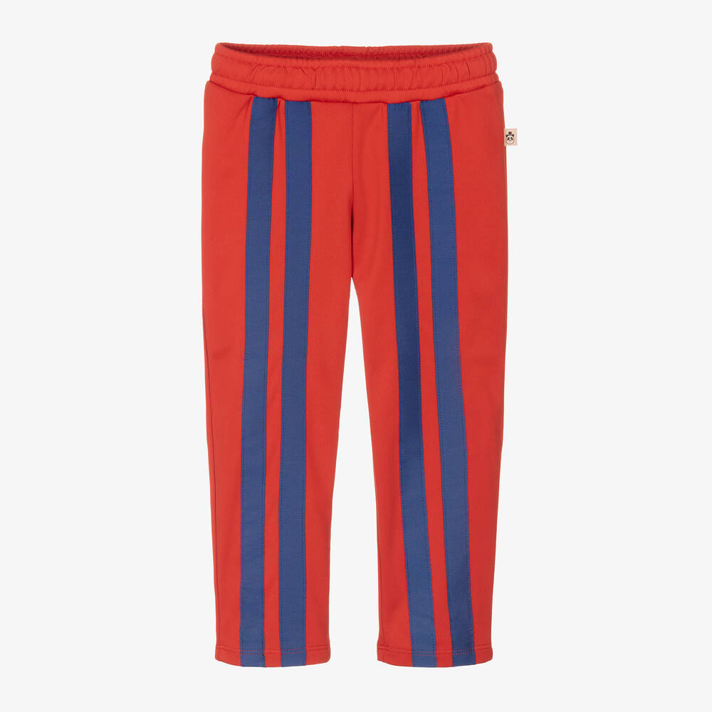 Red stripe joggers hotsell