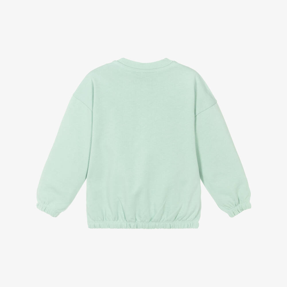 Mini Rodini-Унисекс синий свитшот с животным принтом | Childrensalon Outlet