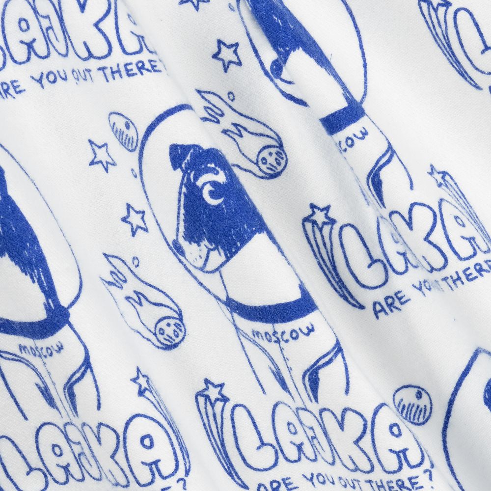 Mini Rodini-White & Blue Cotton Blouse | Childrensalon Outlet