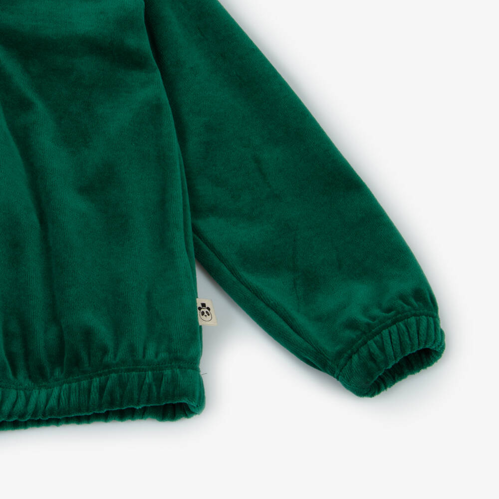 Mini Rodini-Young Girls Velour Nautical Pullover | Childrensalon Outlet