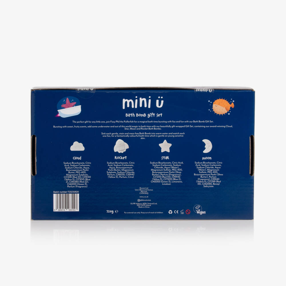 Mini U-Galactic Blue Bath Bomb Set | Childrensalon Outlet