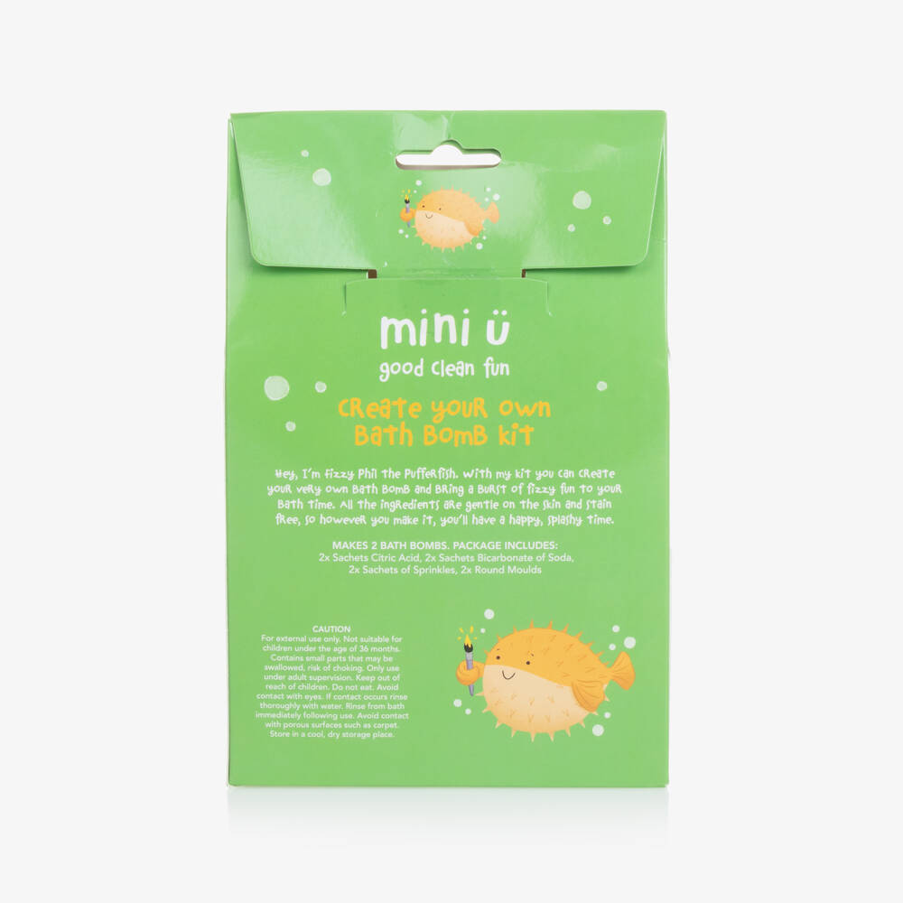 Mini U-Kids Green Bath Bomb Craft Kit | Childrensalon Outlet