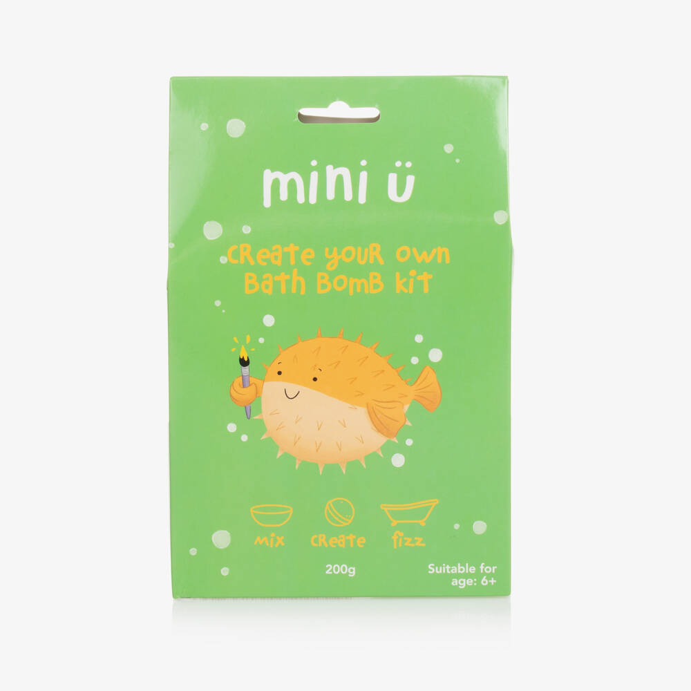 Mini U-Kids Green Bath Bomb Craft Kit | Childrensalon Outlet