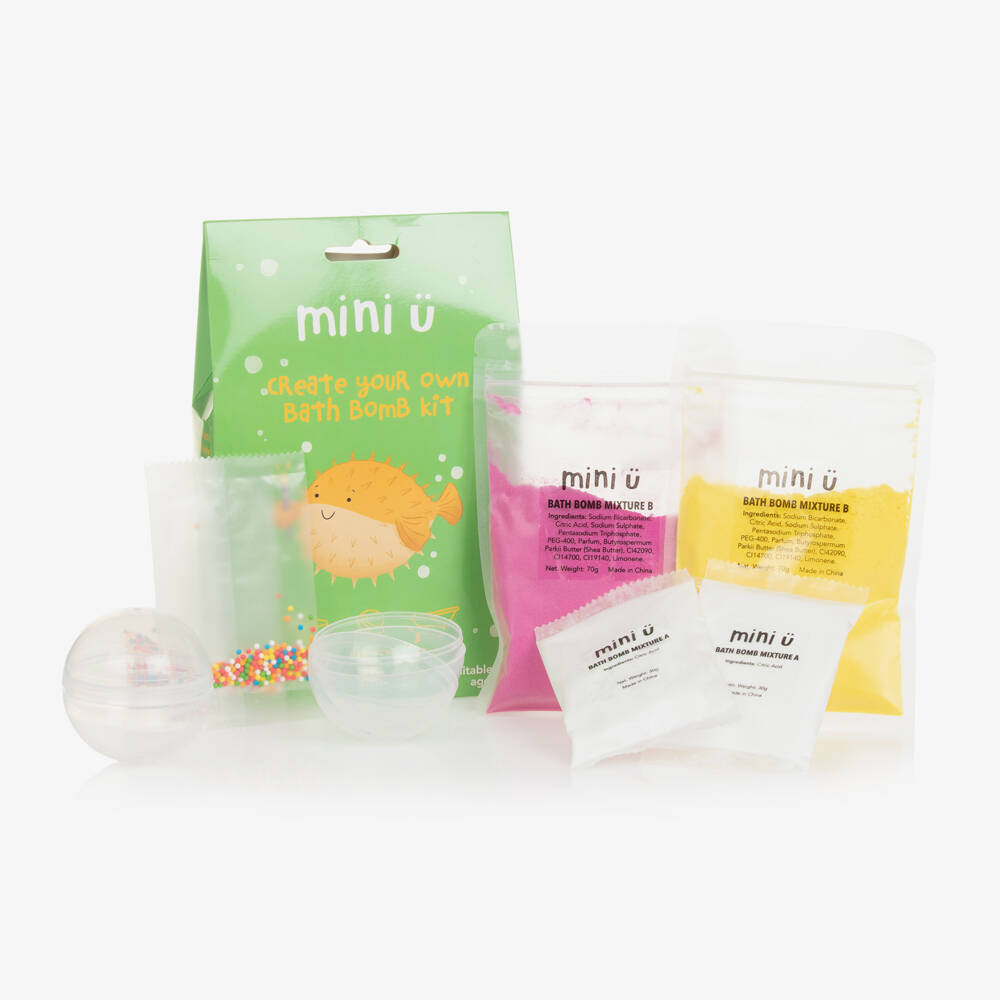 Mini U-Kids Green Bath Bomb Craft Kit | Childrensalon Outlet