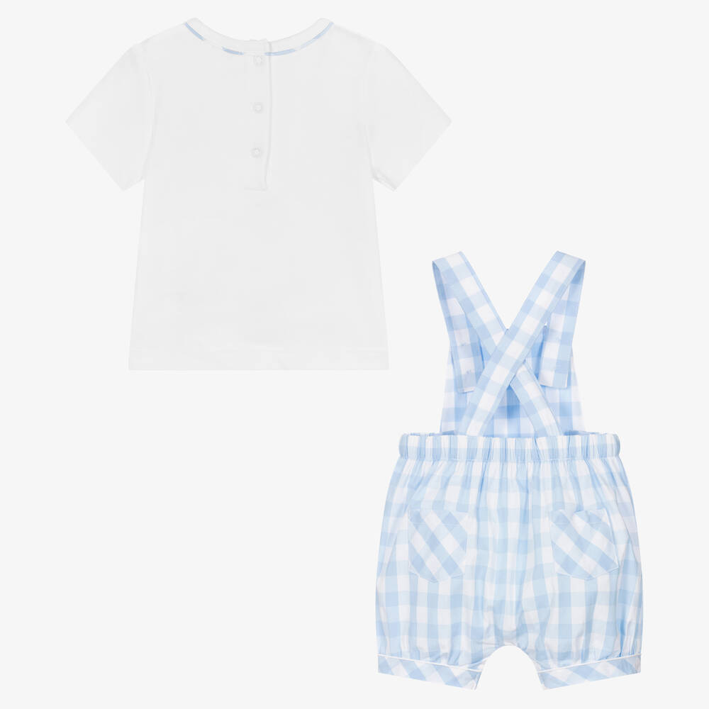 Boys 2025 summer dungarees