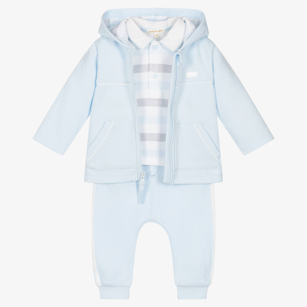 Boys baby sale blue tracksuit