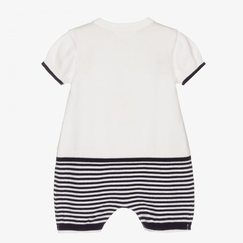 Mintini Baby-Baby Boys Cotton Knit Shortie | Childrensalon Outlet