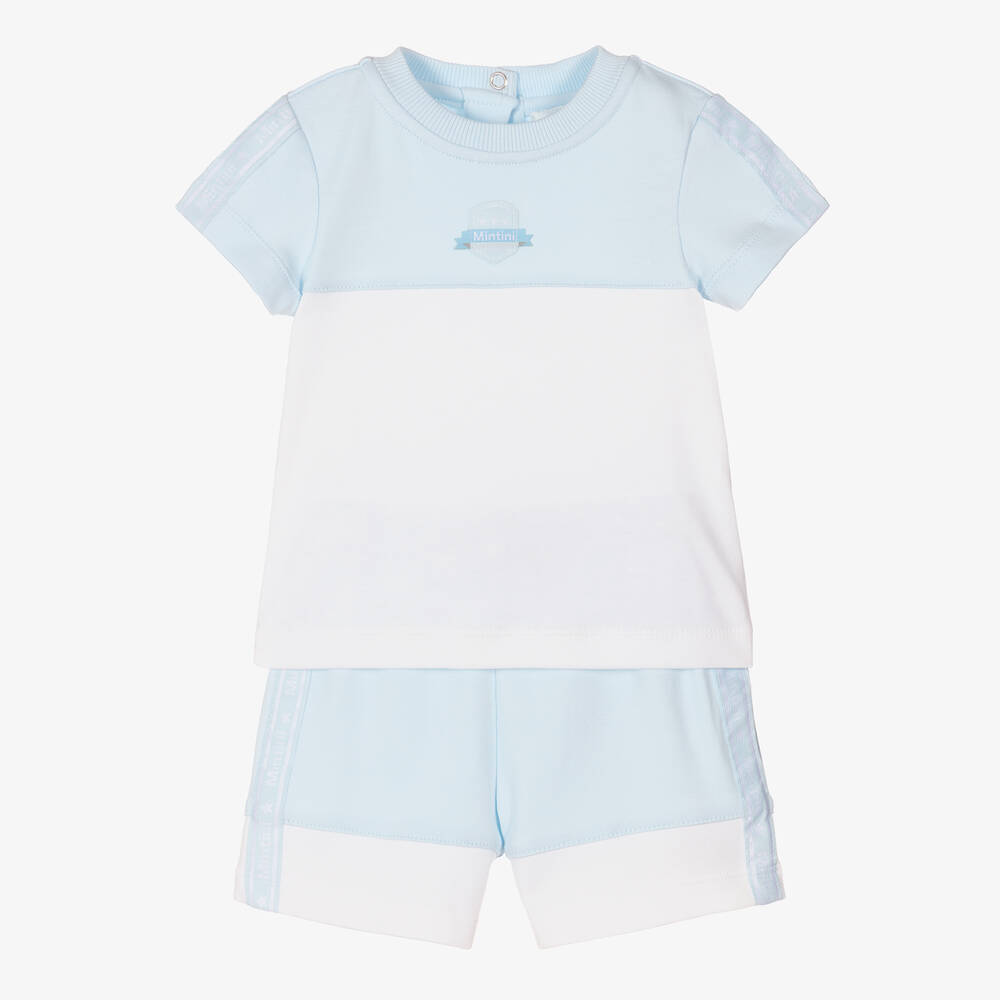 Mintini Baby - Baby Boys Cotton Shorts Set | Childrensalon