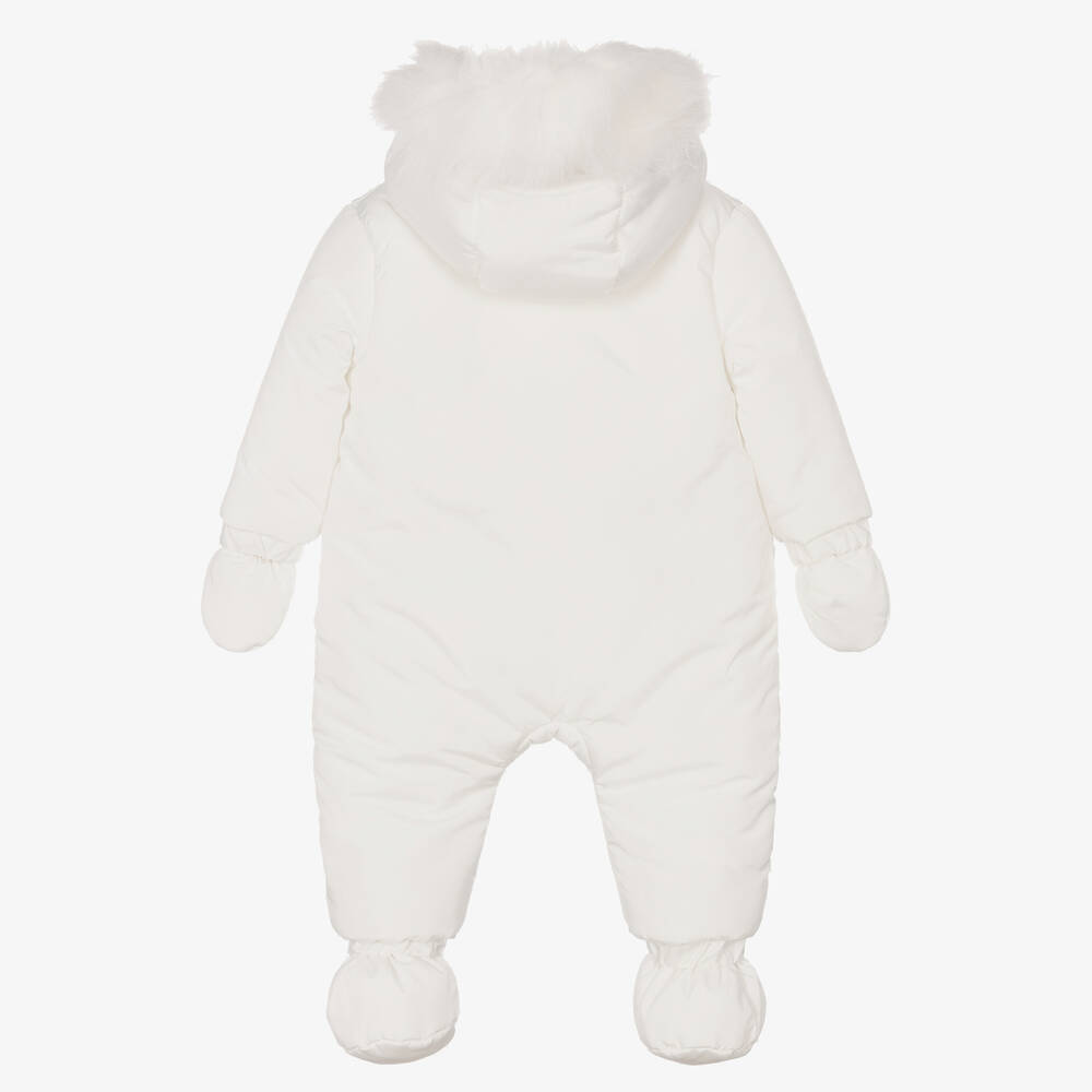 Baby sales padded snowsuit