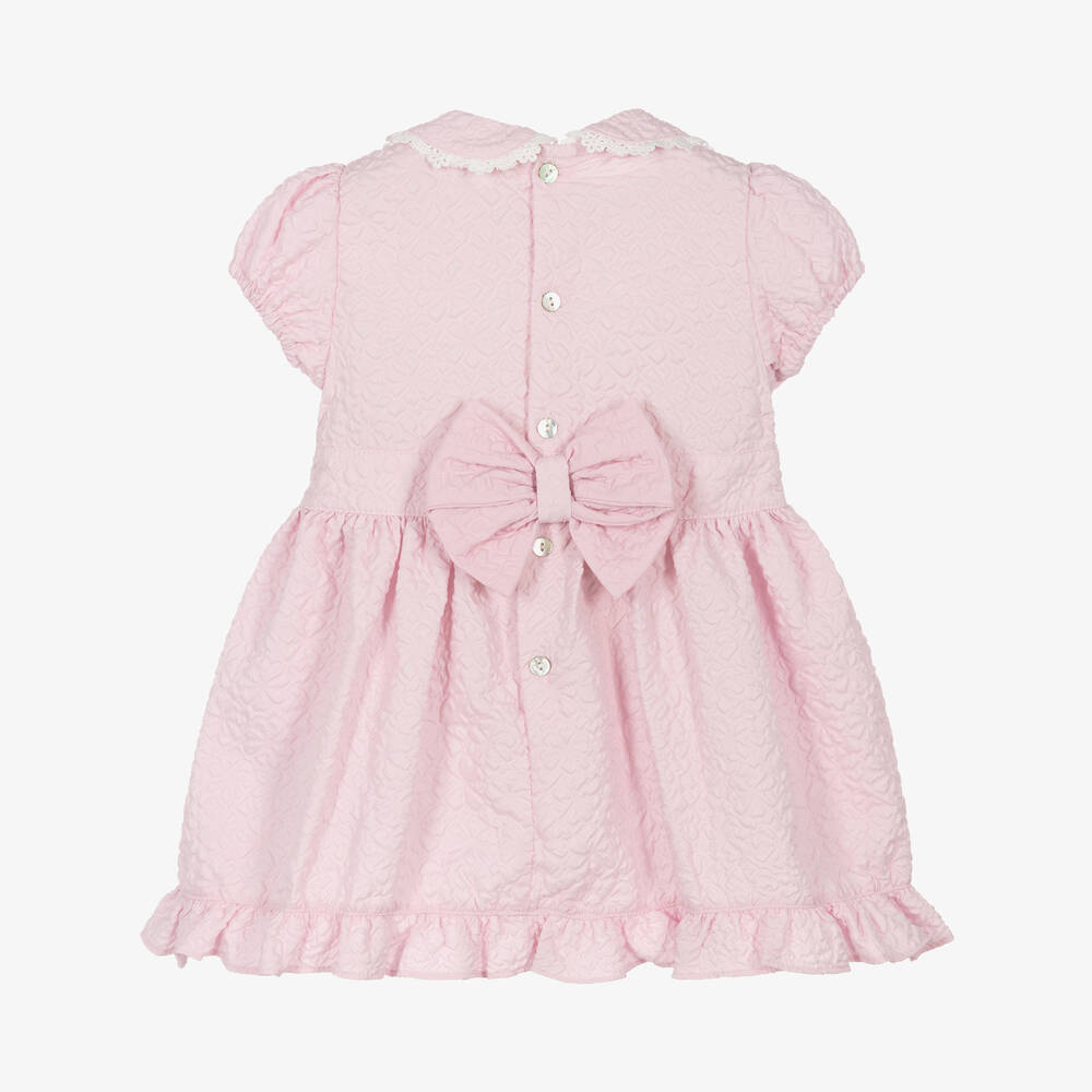Mintini Baby-Baby Girls Pink Floral Dress | Childrensalon Outlet