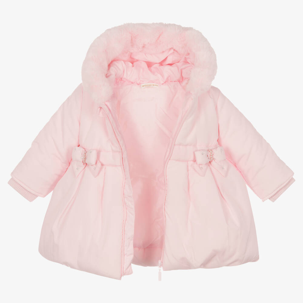 Baby hot sale coat pink