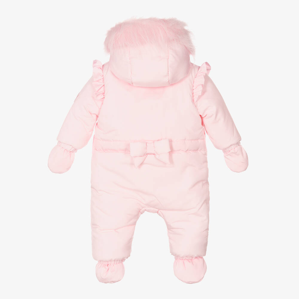 Girls padded new arrivals snowsuit