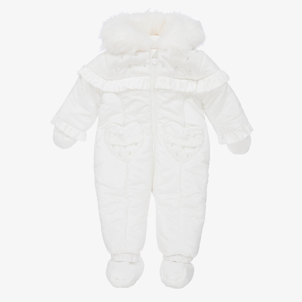 White snowsuit online