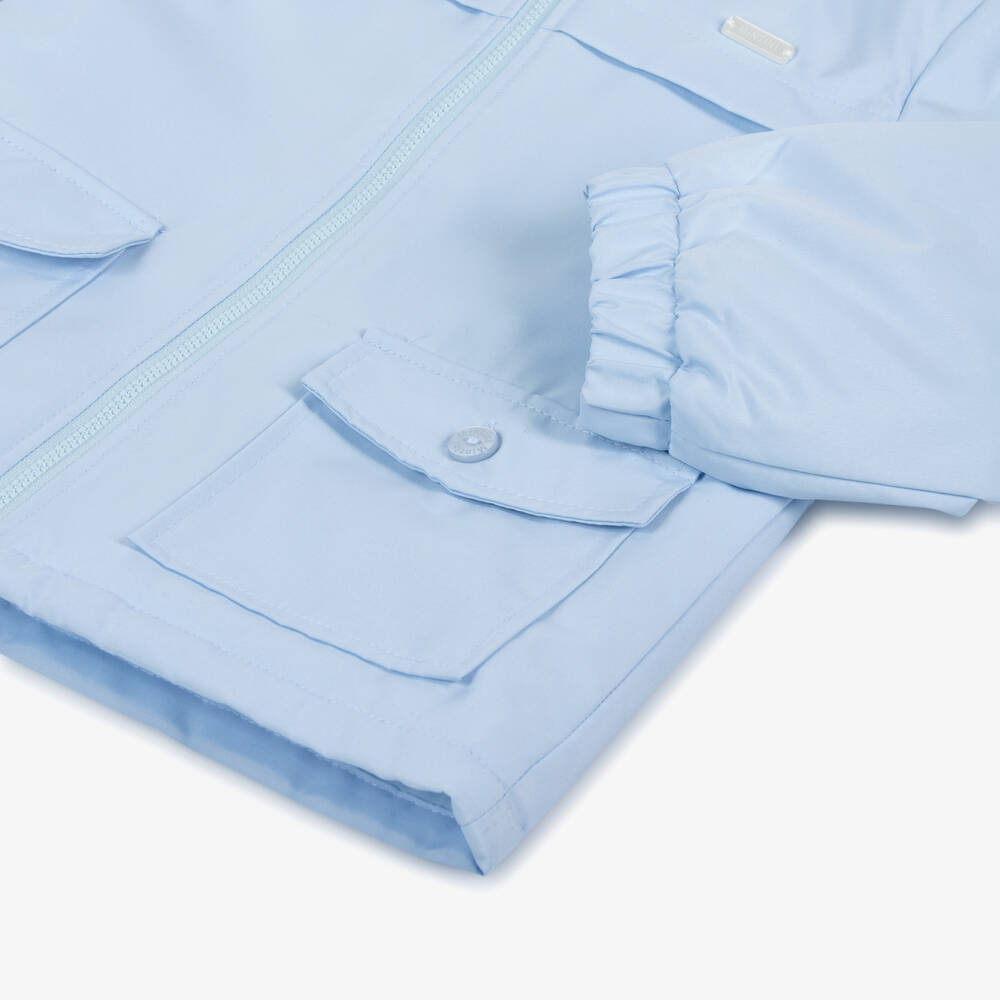 Baby blue padded jacket online