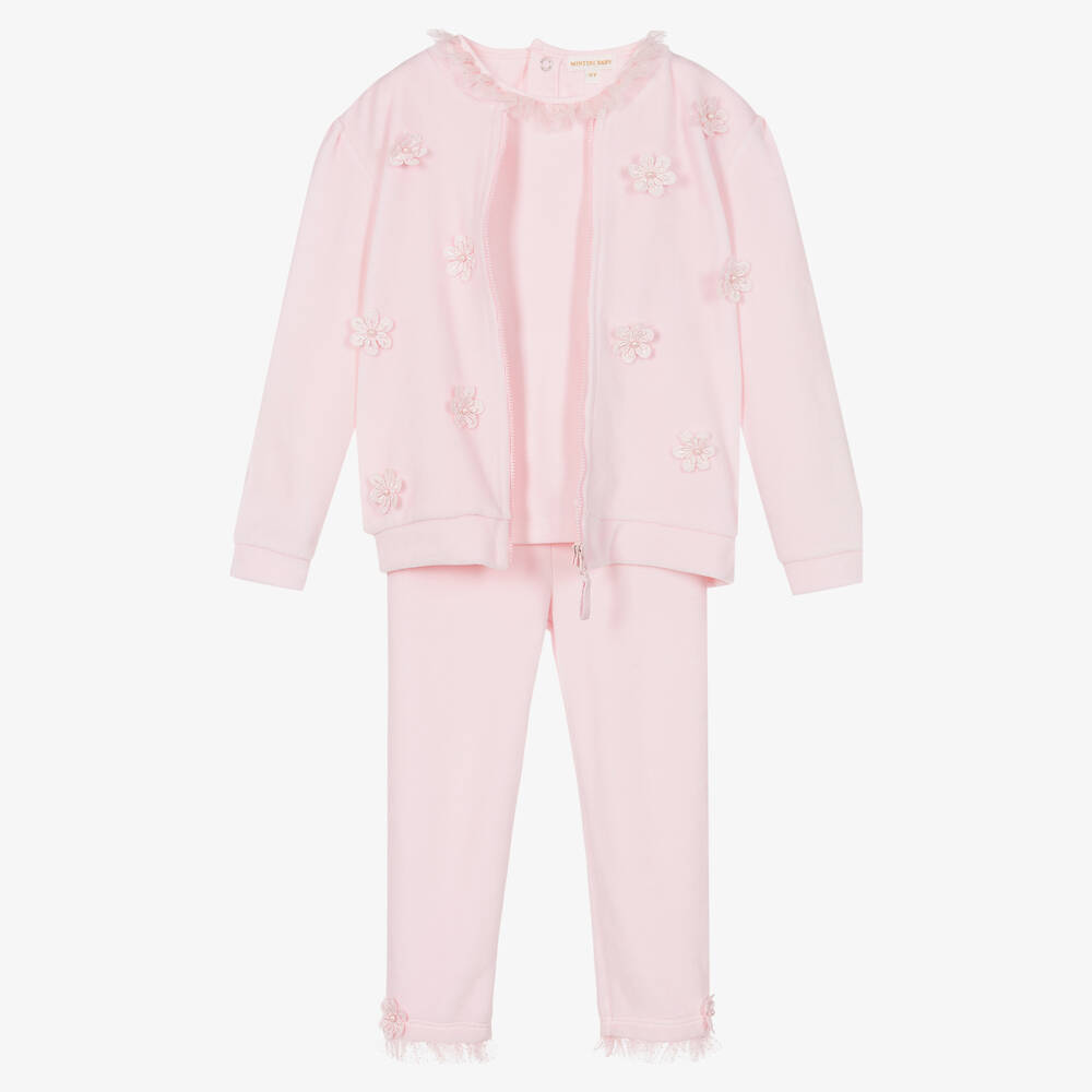 Baby tracksuit girl clearance