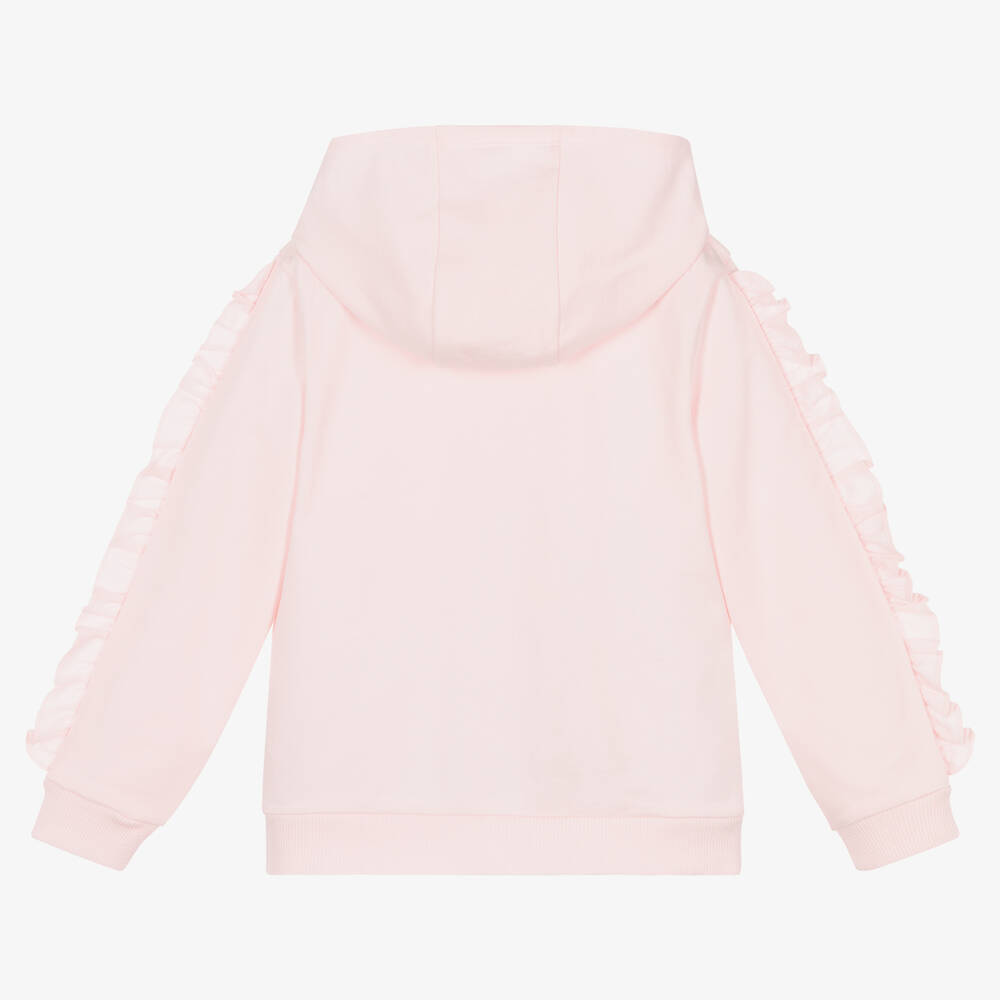 Baby pink zip up hoodie womens best sale