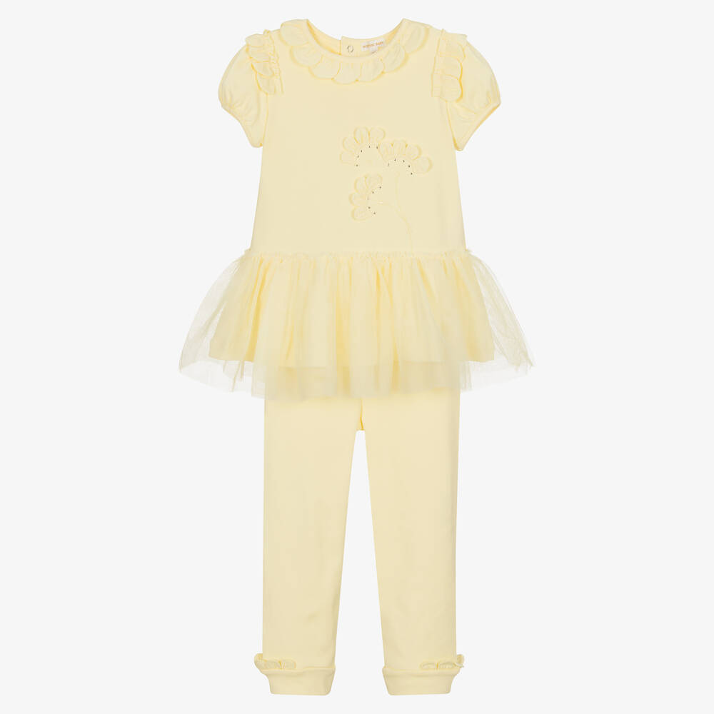 Baby girl yellow leggings new arrivals