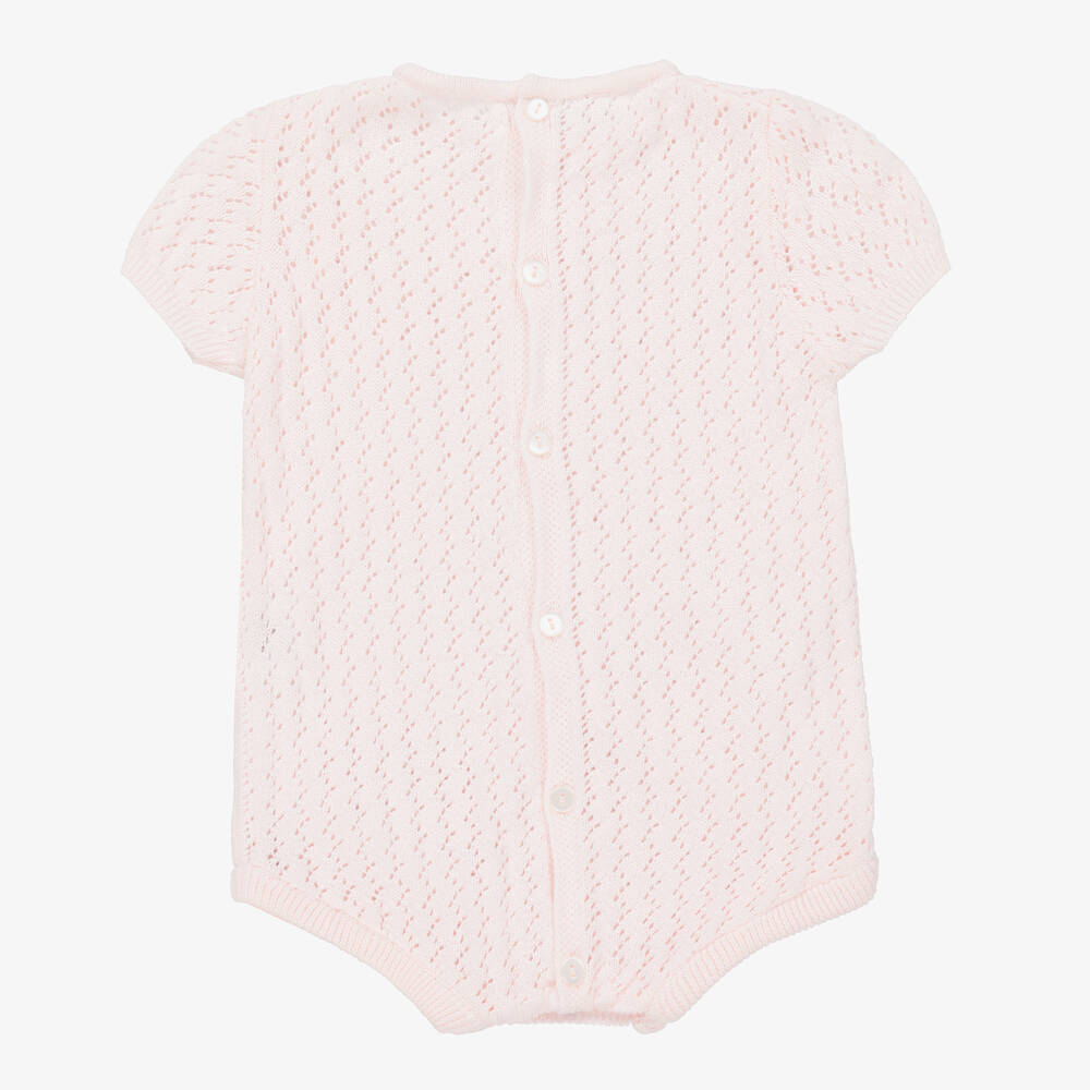 Minutus-Розовый песочник из хлопкового трикотажа для малышек | Childrensalon Outlet