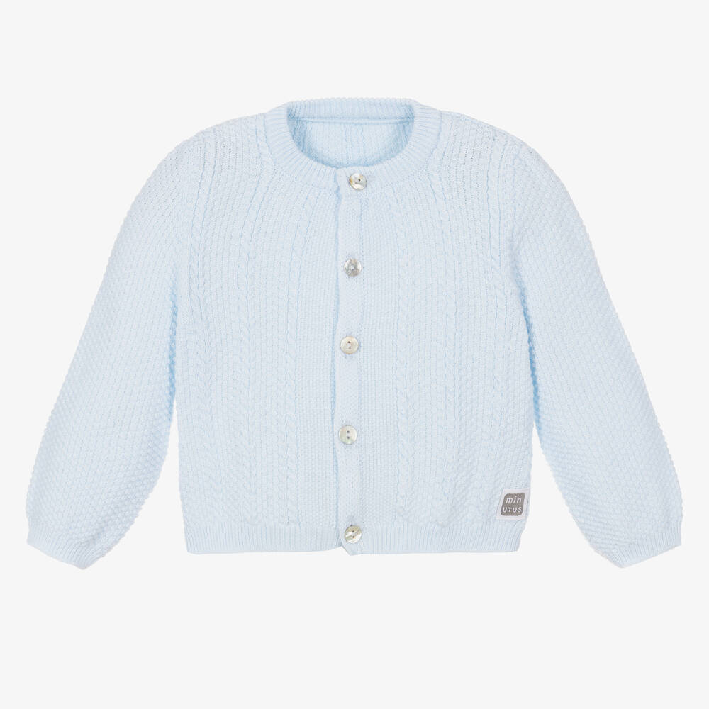 Baby cardigan blue hot sale
