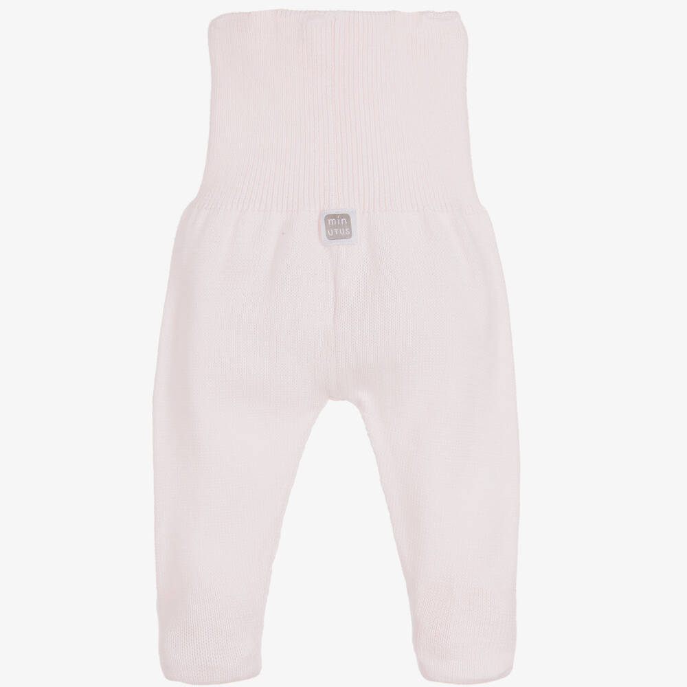 Minutus-Розовые штанишки из трикотажного хлопка для малышей | Childrensalon Outlet