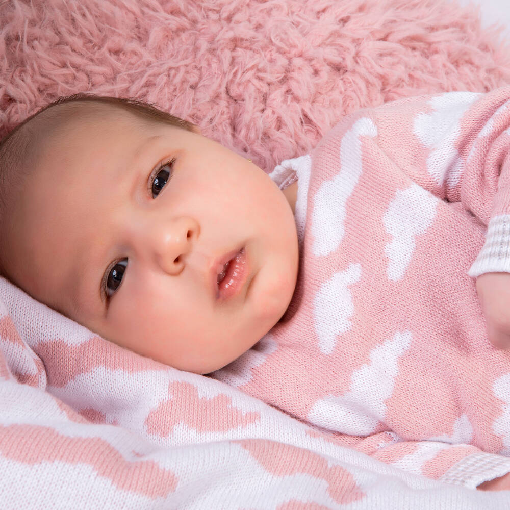 Minutus-Розовый трикотажный комбинезон из двух частей для девочек | Childrensalon Outlet