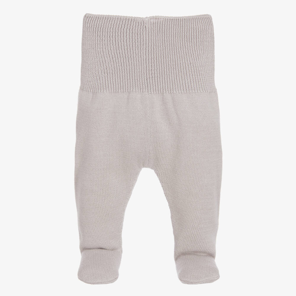 Minutus-Серые штанишки из трикотажного хлопка для малышей | Childrensalon Outlet