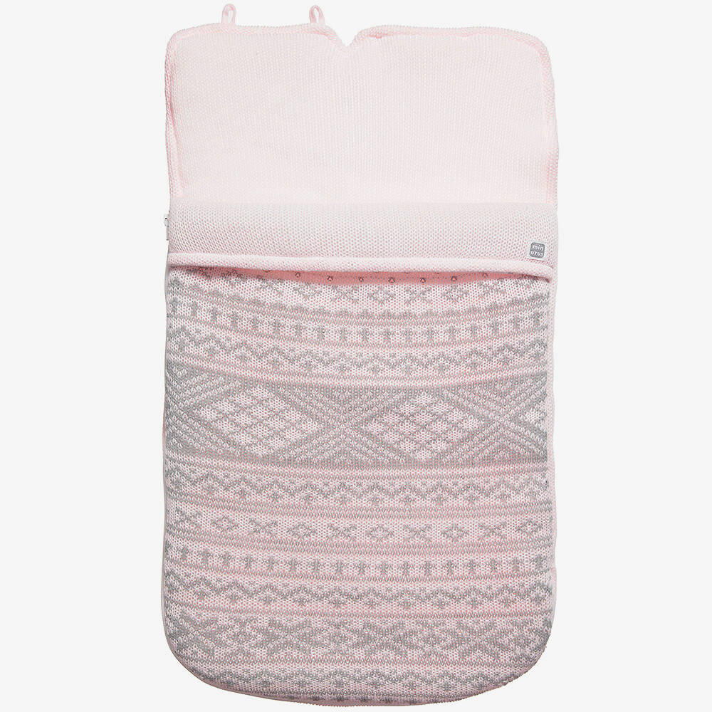 Minutus-Розовый трикотажный конверт (70 см) | Childrensalon Outlet