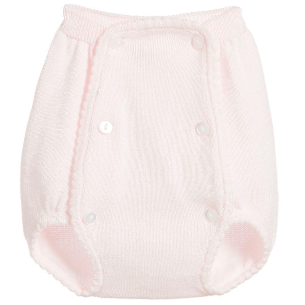 Minutus - Short rose en tricot Bébé | Childrensalon