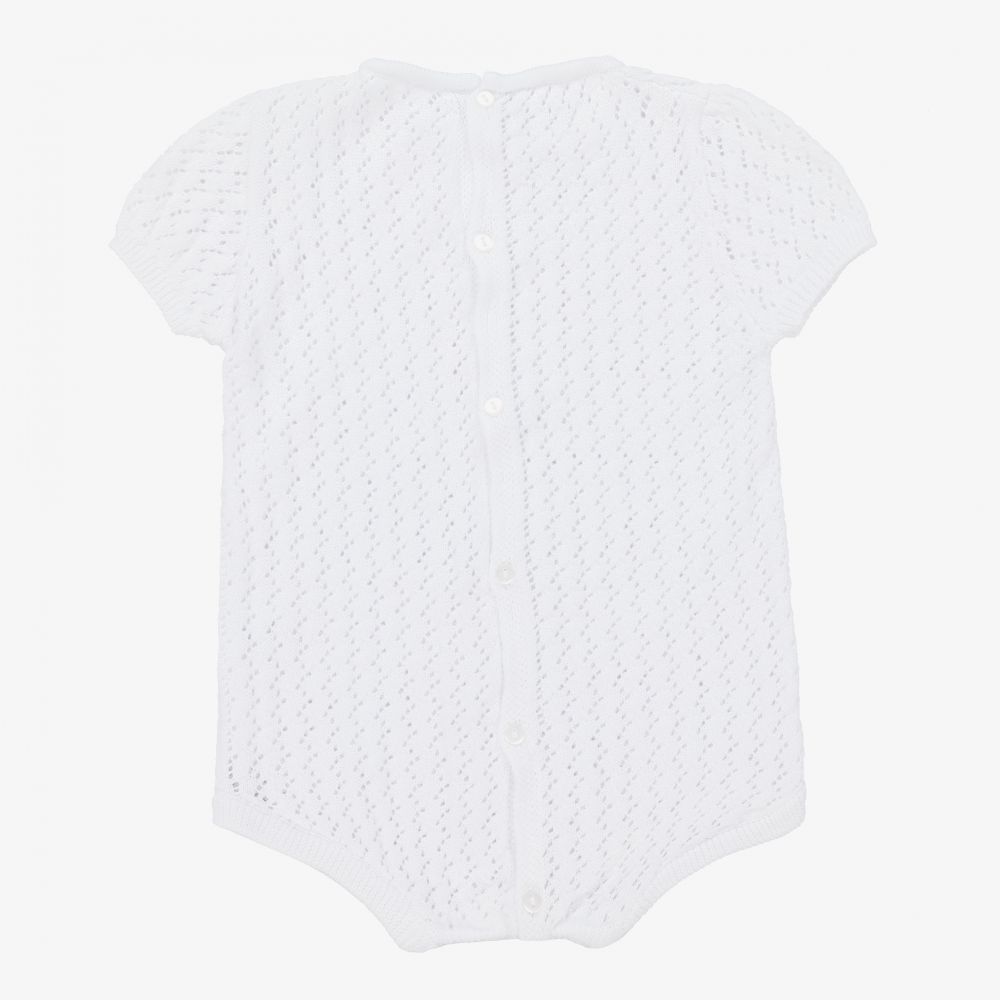 Minutus-Белый песочник из трикотажного хлопка для малышей | Childrensalon Outlet