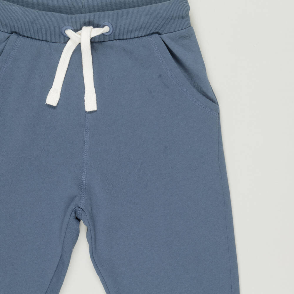 Minymo-Preloved 2 Pack of Blue Cotton Joggers (10 years) | Childrensalon Outlet