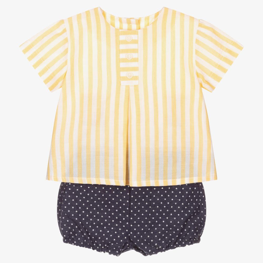 Miranda-Baby Boys Shirt & Shorts Set | Childrensalon Outlet