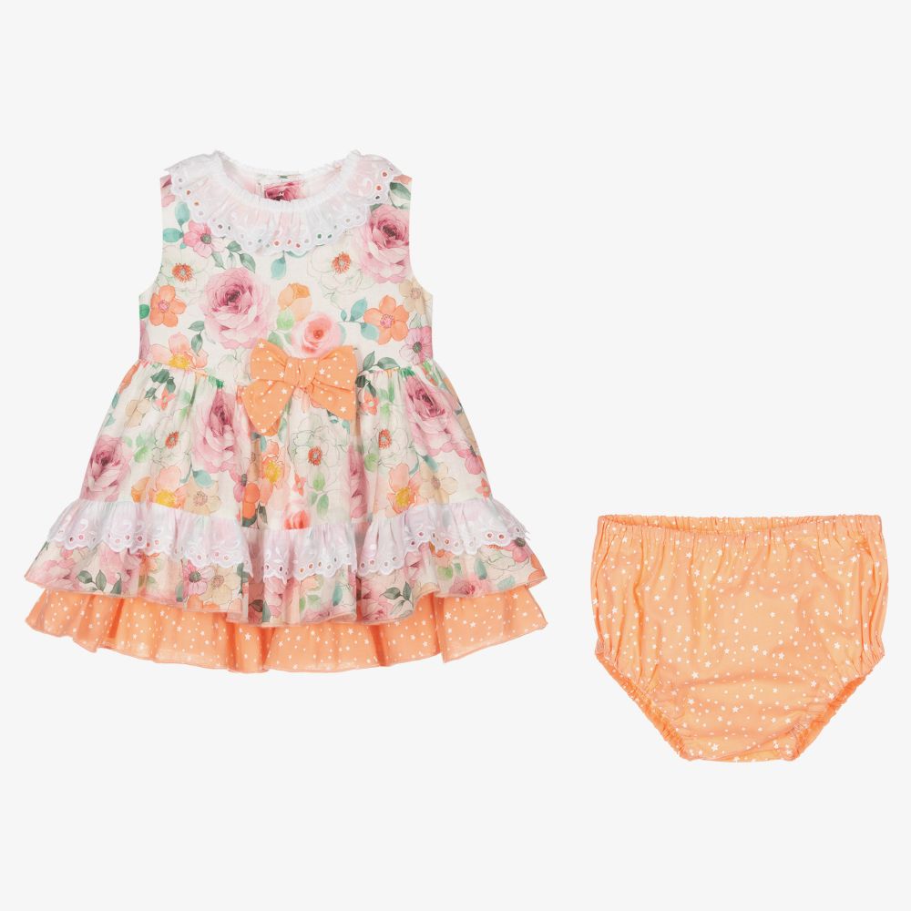 Miranda-Baby Girls Floral Dress Set | Childrensalon Outlet