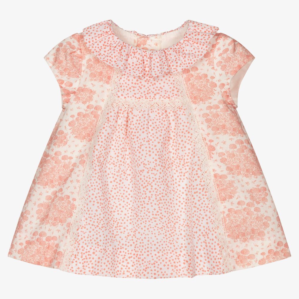 Miranda-Розовое платье и трусики для малышек | Childrensalon Outlet
