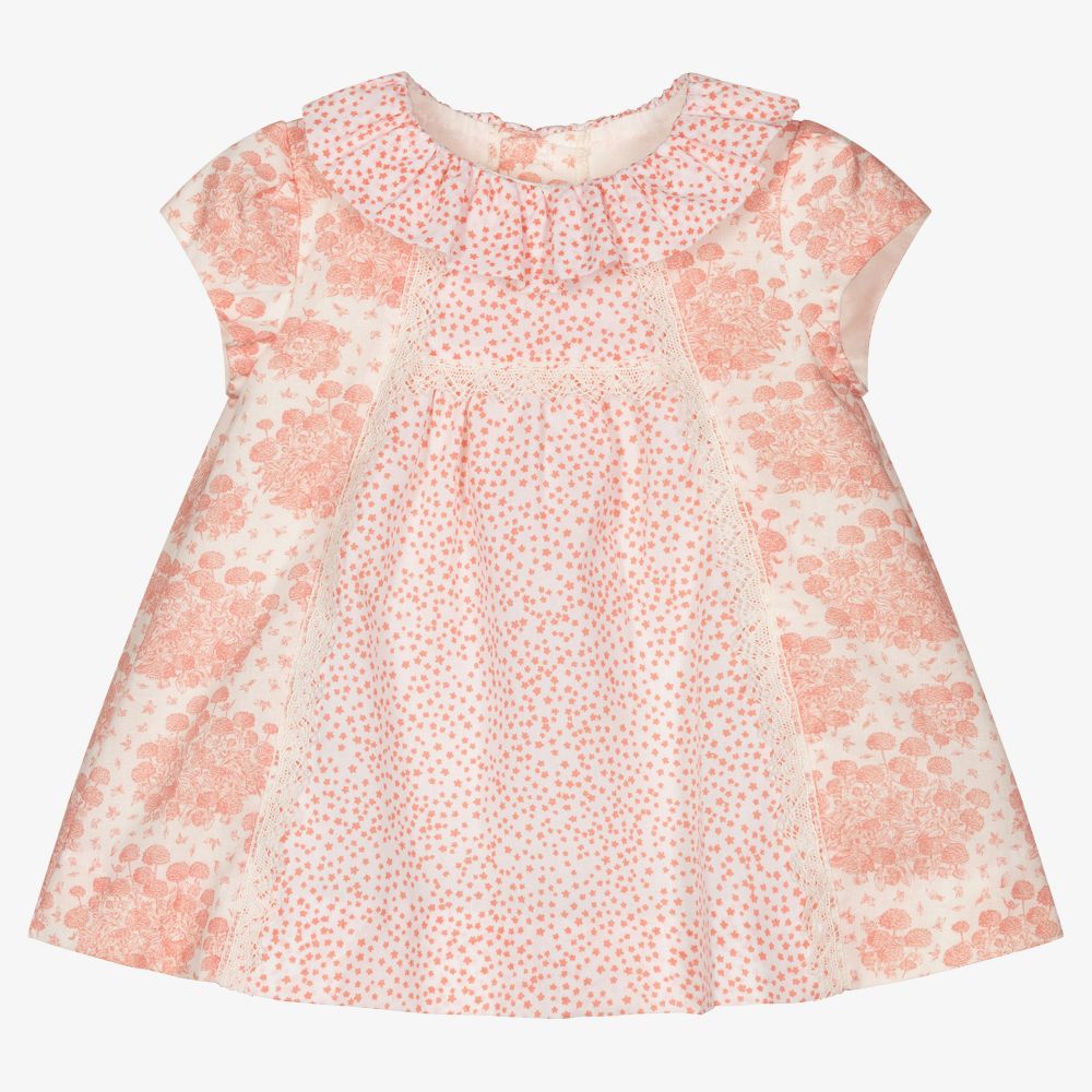 Miranda - Rosa Baby-Kleiderset (M) | Childrensalon