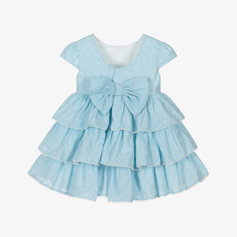 Miranda-Blue Layered Dress | Childrensalon Outlet