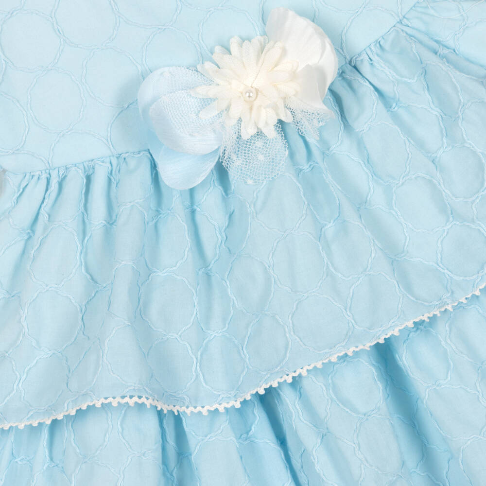 Miranda-Blue Layered Dress | Childrensalon Outlet
