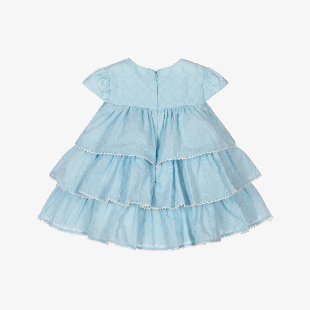 Miranda-Blue Layered Dress | Childrensalon Outlet