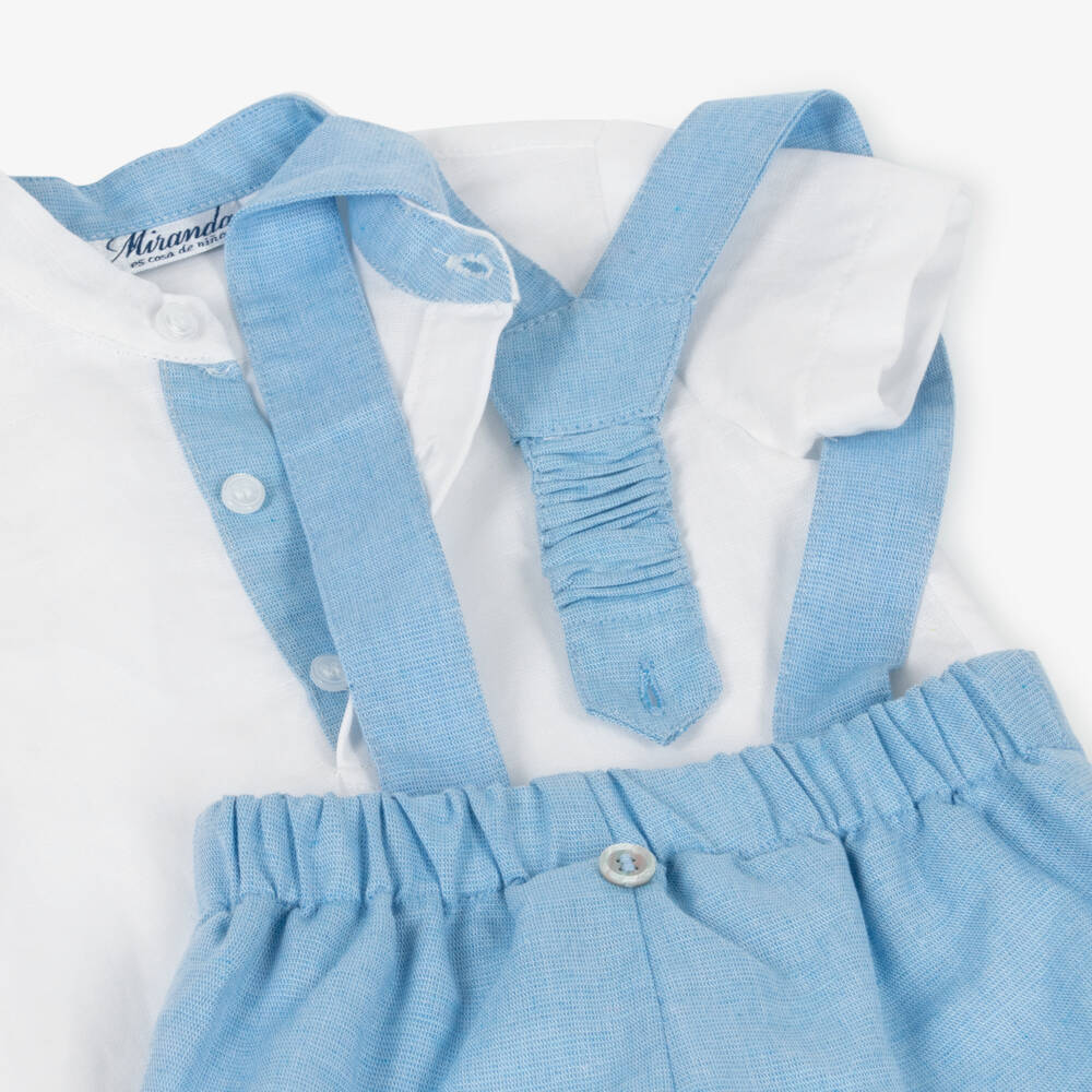 Miranda-طقم شورتات كتان خفيفة للأولاد | Childrensalon Outlet