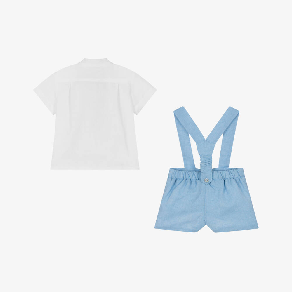 Miranda-طقم شورتات كتان خفيفة للأولاد | Childrensalon Outlet