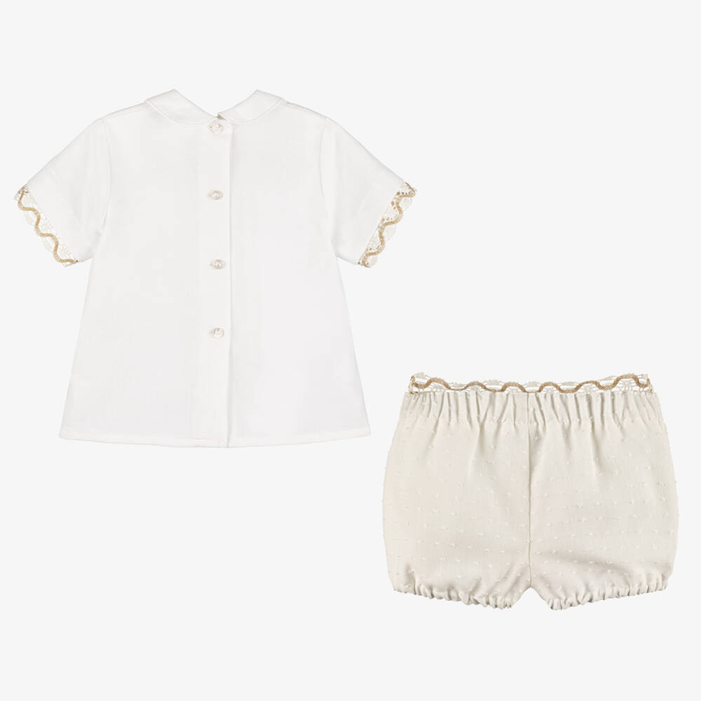 Miranda-Boys Classic Ivory Summer Ensemble | Childrensalon Outlet