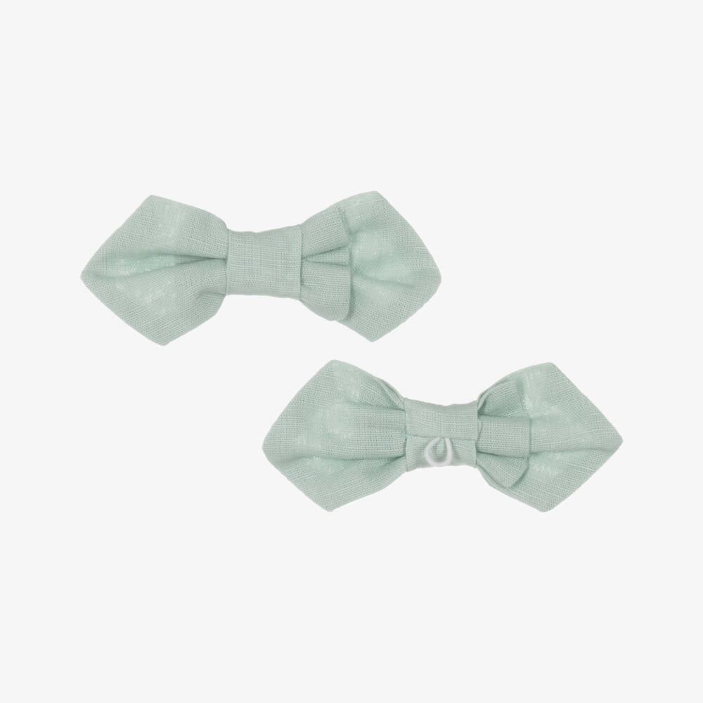 Miranda-Boys Elegant Green Linen Suit Set | Childrensalon Outlet