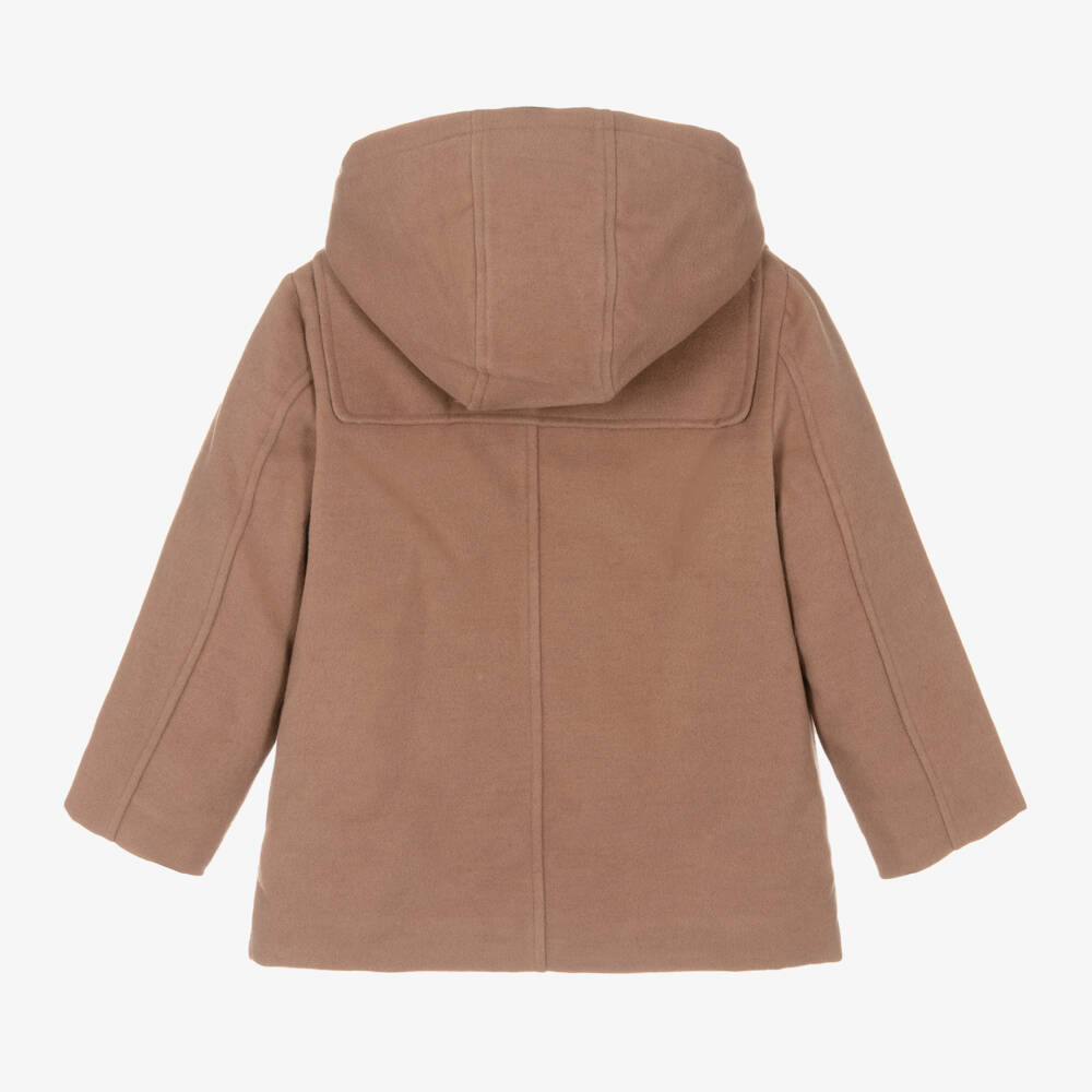 Miranda-معطف دافل بهودي لون بيج للأولاد | Childrensalon Outlet