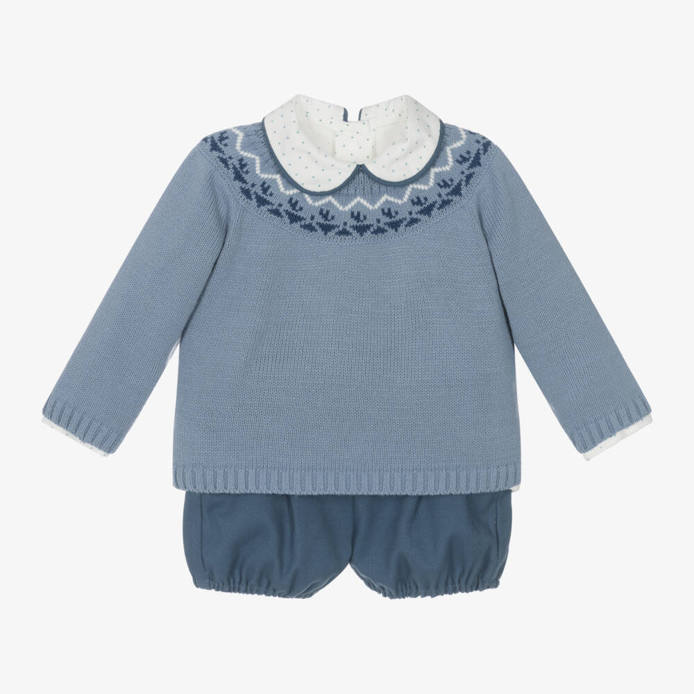 Miranda-Комплект небесно-голубого цвета для мальчиков | Childrensalon Outlet