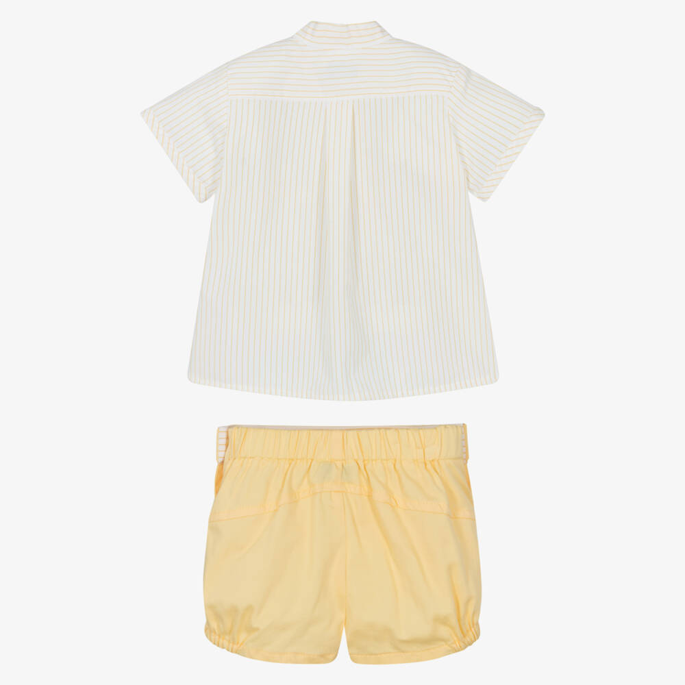 Miranda-Boys Sunlit Striped Shirt & Shorts | Childrensalon Outlet