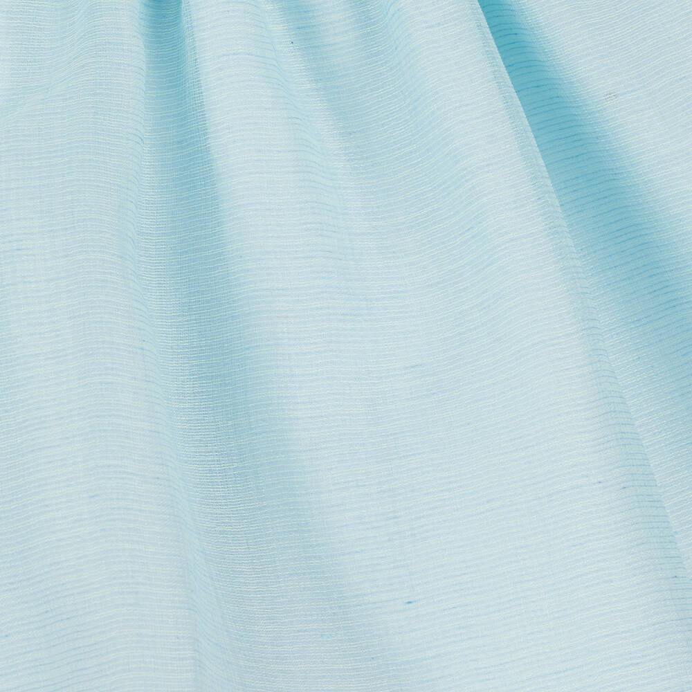 Miranda-Girls Blue Plumeti Lace Dress | Childrensalon Outlet