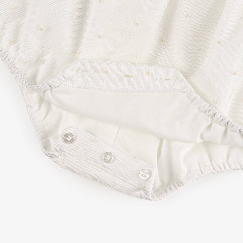 Miranda-Girls Delicate Ivory Lace Ensemble | Childrensalon Outlet