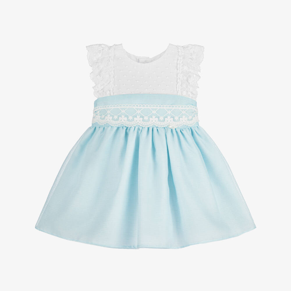 Miranda-Элегантное платье сапфирового цвета для девочек | Childrensalon Outlet
