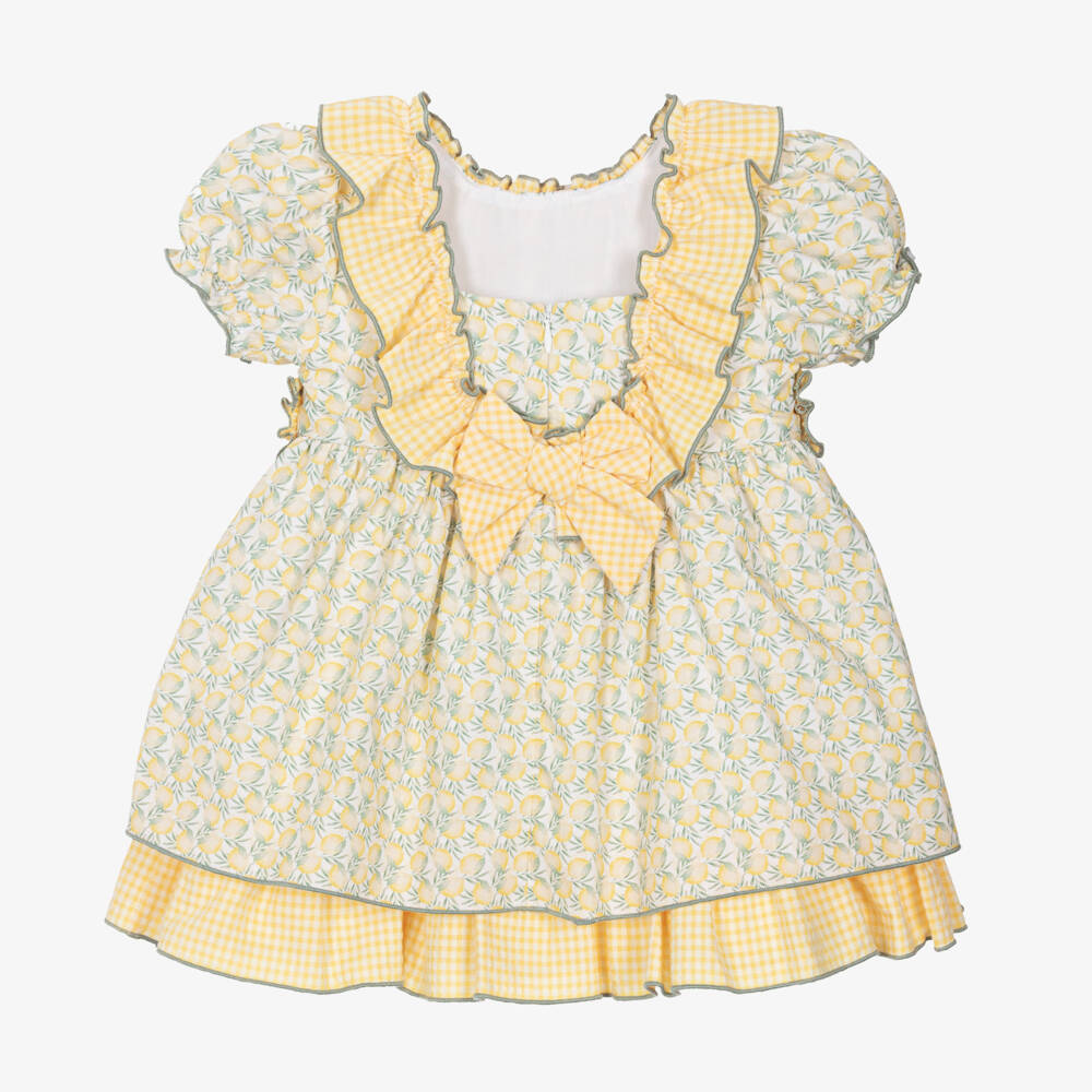 Miranda-Girls Lemon Delight Summer Dress | Childrensalon Outlet