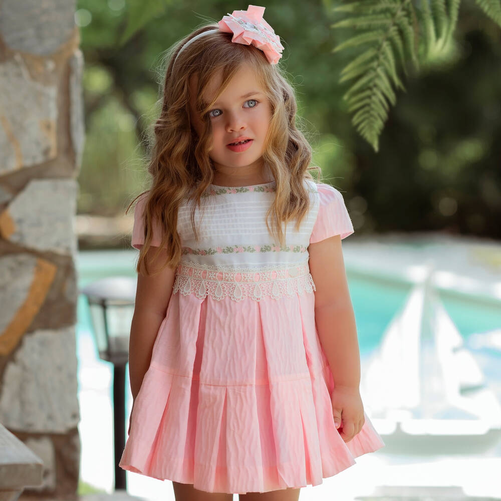 Girls cotton dress best sale