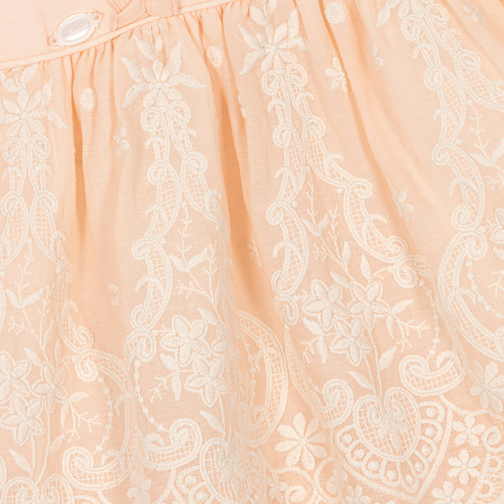 Miranda-Розово-белое кружевное платье | Childrensalon Outlet